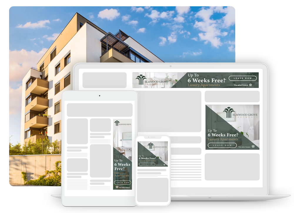 display advertising for apartments