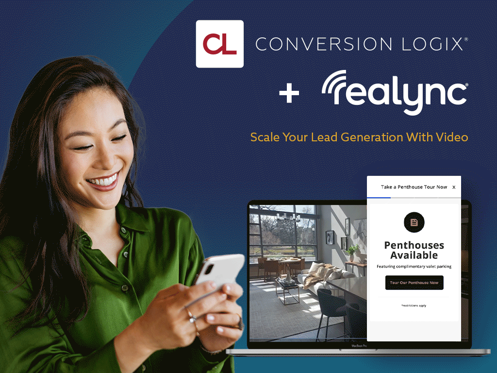 Conversion Logix® Announces Integration With Video Tour Platform Realync