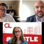Senior Housing News Sales and Marketing Summit session on capturing lead data with panelists, Jen Lovely, John Greaves, and Tim Regan