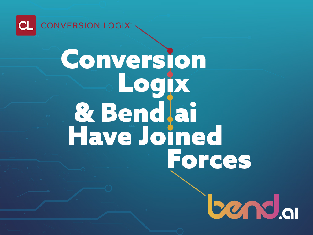 Conversion Logix and Bend.ai have joined forces