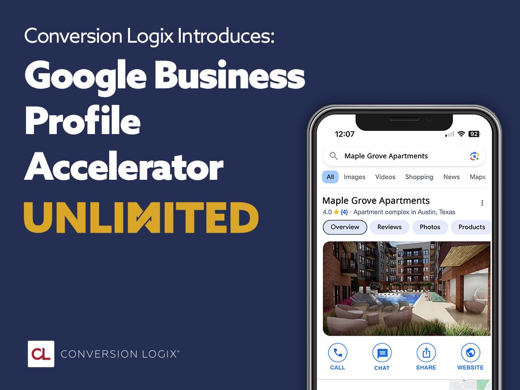 Conversion Logix Introduces Google Business Profile Accelerator (GBPA) Unlimited