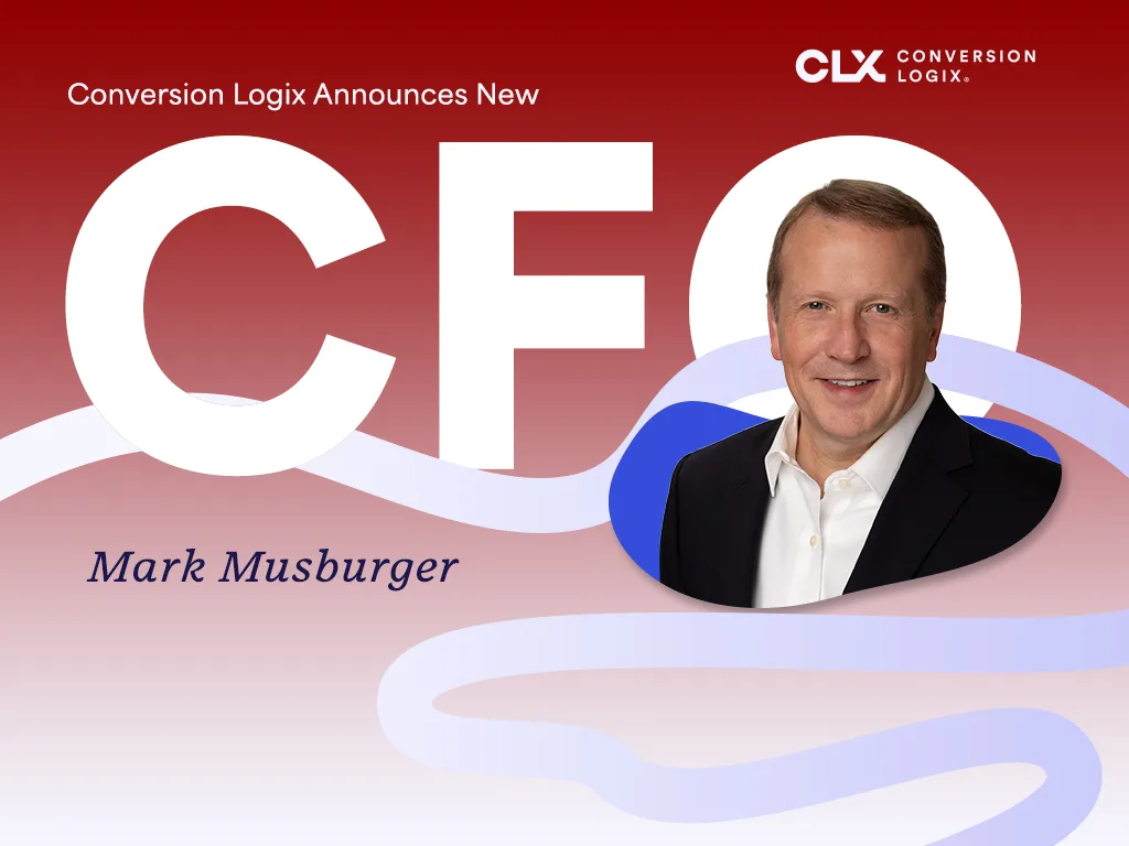 Conversion Logix® Appoints Mark Musburger as Chief Financial Officer