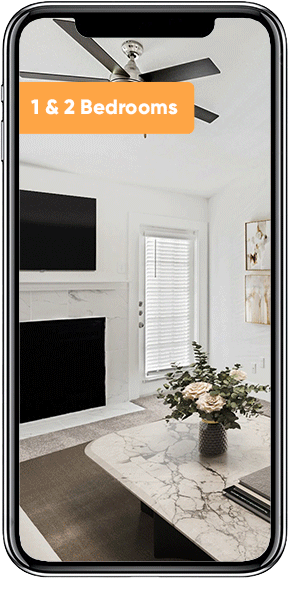 Apartment Instagram Stories Ad Example of Interior Image